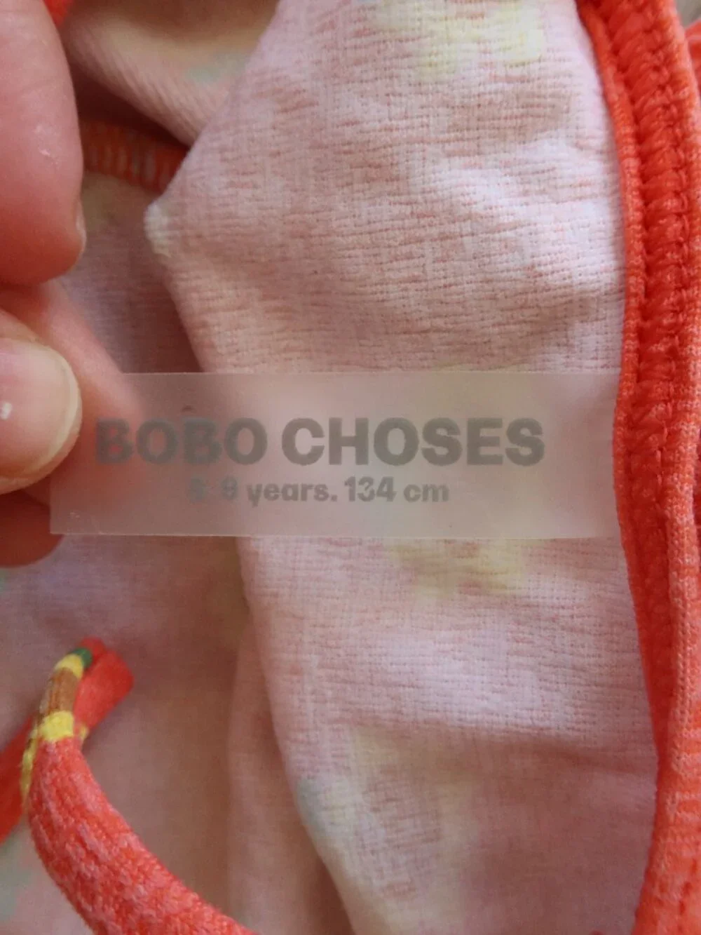 BOBO CHOSES girls swimsuit sunflower orange summer designer 8 9 yrs lux fun pool